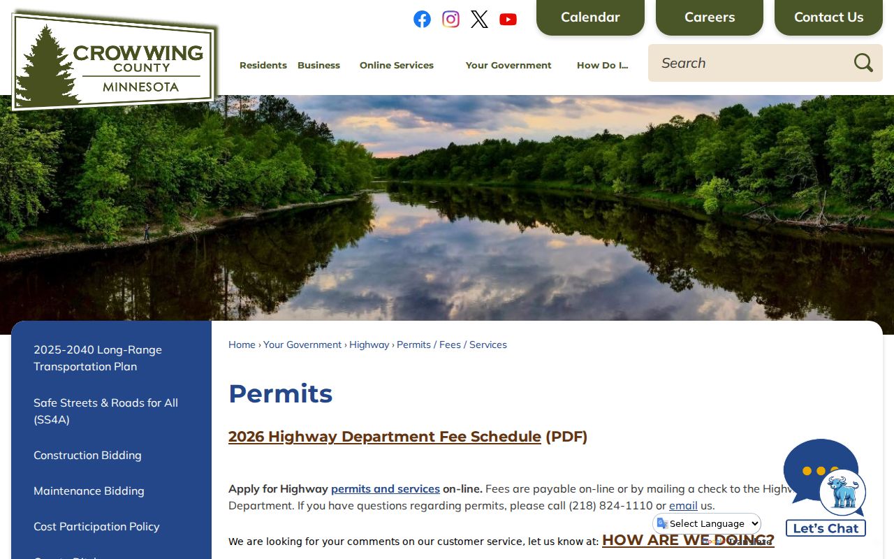 Crow Wing administrative traffic citation record process
